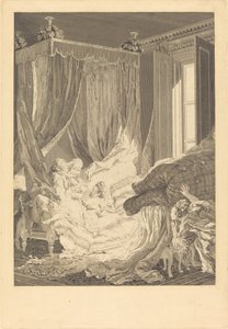 La sposa indiscreta da Nicolas Delaunay after Pierre Antoine Baudouin