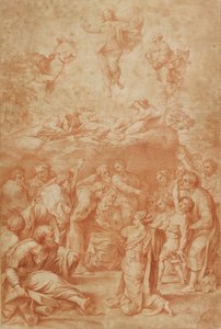 La Trasfigurazione, fine XVII - inizio XVIII secolo da Nicolas Dorigny