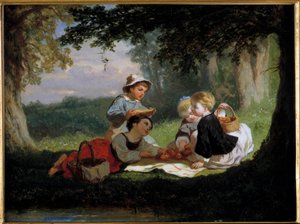 Le goûter champêtre da Nicolas Edward Gabe