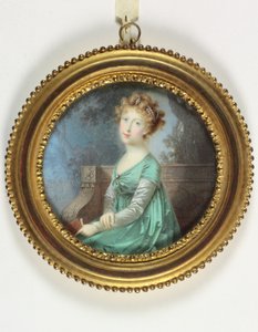 Marie-Antoinette-Therese, Principessa delle Asturie (smalto) da Nicolas François Dun