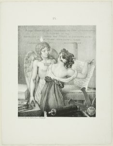 Il genio della litografia, da L