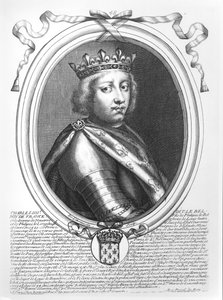 Carlo IV (1294-1328) il Bello, Re di Francia e Navarra, da 
