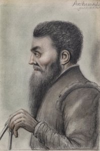 Rappresentazione di Archimede di Siracusa da Nicolas Lagneau or Lanneau