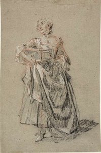 Studio di una donna da Nicolas Lancret