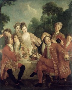 Il Pranzo di Prosciutto da Nicolas Lancret