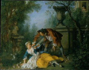 Il servo giustificato da Nicolas Lancret
