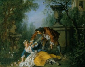 Il servo giustificato, ca. 1740 da Nicolas Lancret