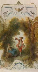 Il vigneto, c. 1723-1727 da Nicolas Lancret