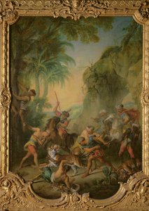 Caccia alla tigre, 1736 da Nicolas Lancret