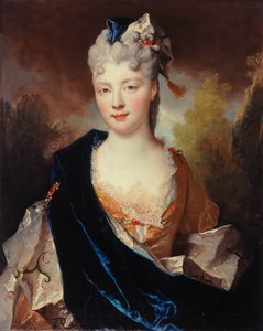 Ritratto di Marie Anne de Bourbon-Condé, Duchessa di Vendôme da Nicolas Largillière de