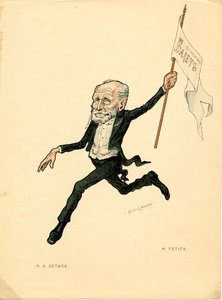 Ritratto di Marius Petipa, ballerino e coreografo francese