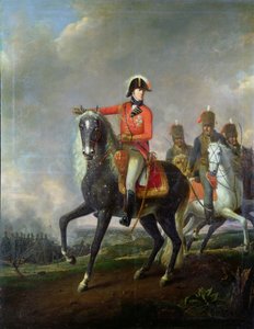 Ritratto Equestre del Duca di Wellington con gli Ussari Britannici su un Campo di Battaglia, 1814