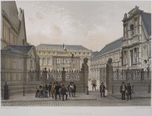 Palais des Beaux-Arts, Parigi, illustrazione da 