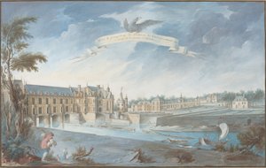 Veduta e Prospettiva del Castello di Chenonceaux