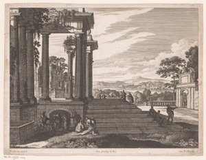 Rovina antica da Nicolas Perelle
