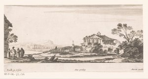 Paesaggio con cappella