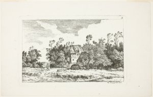 Paesaggio, da Deuxieme Cahier de Paysage da Nicolas Perignon