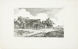 Paesaggio, da Deuxieme Cahier de Paysage da Nicolas Perignon
