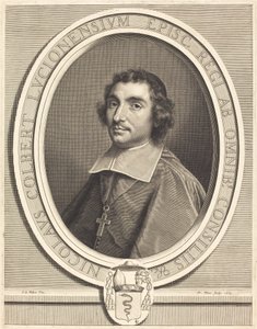 Nicolas Colbert da Nicolas Pitau I after Claude Lefebvre
