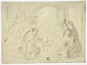 Adorazione dei pastori da Nicolas Poussin