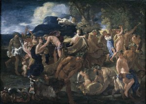 Baccanale o Bacco e Arianna da Nicolas Poussin