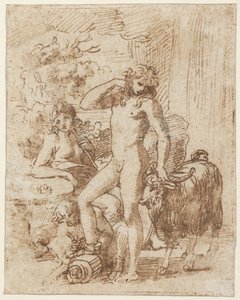 Bacco ed Erigone da Nicolas Poussin