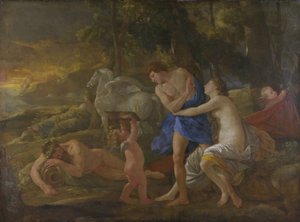 Cefalo e Aurora, c.1630 da Nicolas Poussin
