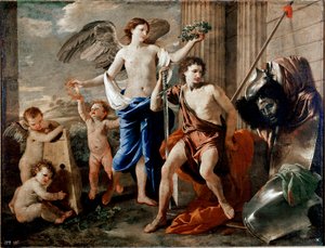 Il trionfo di Davide da Nicolas Poussin