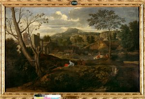 Paesaggio ideale da Nicolas Poussin