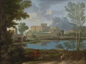 Paesaggio con calma (Un Tem[p]s calme et serein) da Nicolas Poussin