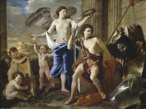 Il trionfo di Davide da Nicolas Poussin