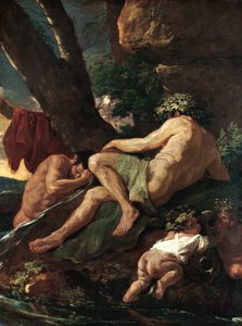 Lavaggio di Mida alle sorgenti del Pactolus da Nicolas Poussin