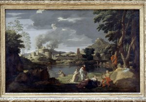 Orfeo ed Euridice di Poussin, Museo del Louvre da Nicolas Poussin