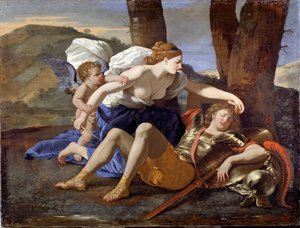 Rinaldo e Armida da Nicolas Poussin