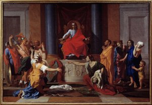 Il giudizio di Salomone da Nicolas Poussin