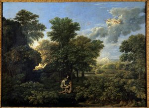 Primavera o Paradiso Terrestre da Nicolas Poussin