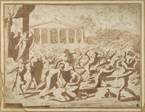 Studio per il ratto delle Sabine, c.1633