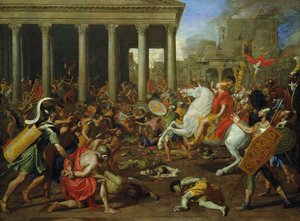 La distruzione dei templi a Gerusalemme da parte di Tito, c.1638/39