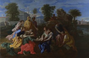 Il ritrovamento di Mosè, 1651