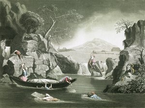 Il diluvio da Nicolas Poussin