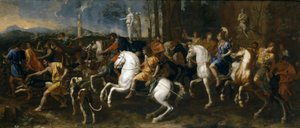 La Caccia di Meleagro, 1634-9 da Nicolas Poussin