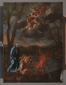 Il ritorno della Sacra Famiglia a Nazareth da Nicolas Poussin