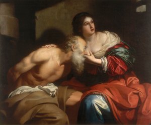 Carità romana, opera di Nicolas Regnier, conservata alla Galleria Estense di Modena da Nicolas Regnier