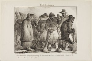 Scuola per Spazzini da Nicolas Toussaint Charlet