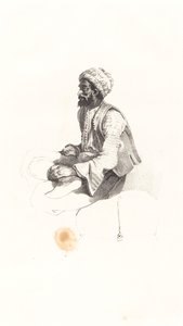 Turco seduto da Nicolas Toussaint Charlet