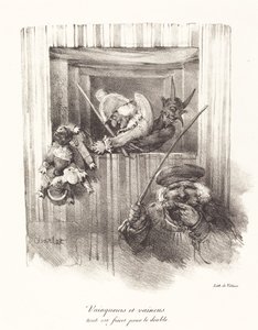 Vincitori e vinti, tutto è cibo per il diavolo da Nicolas Toussaint Charlet