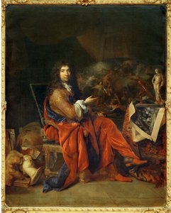 famiglia ... da Nicolas de (workshop) Largilliere