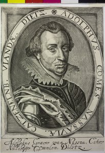 Conte di Nassau-Siegen Adolf da Nicolas de Clerck