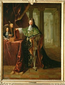 Jean-Baptiste Colbert, marchese di Torcy, nipote del grande Colbert ;ministro e diplomatico al servizio di Luigi XIV... (dipinto su tela) da Nicolas de Largillière