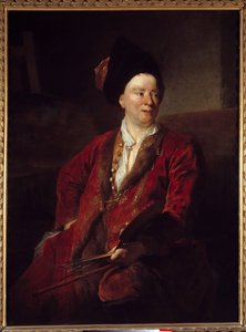 Ritratto del pittore Jean Baptiste Forest (1636-1712) da Nicolas de Largillière